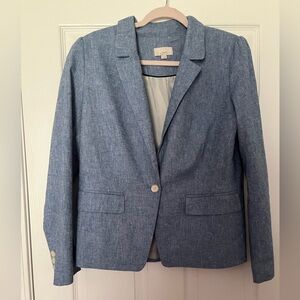 LOFT Blue Blazer sz 12
